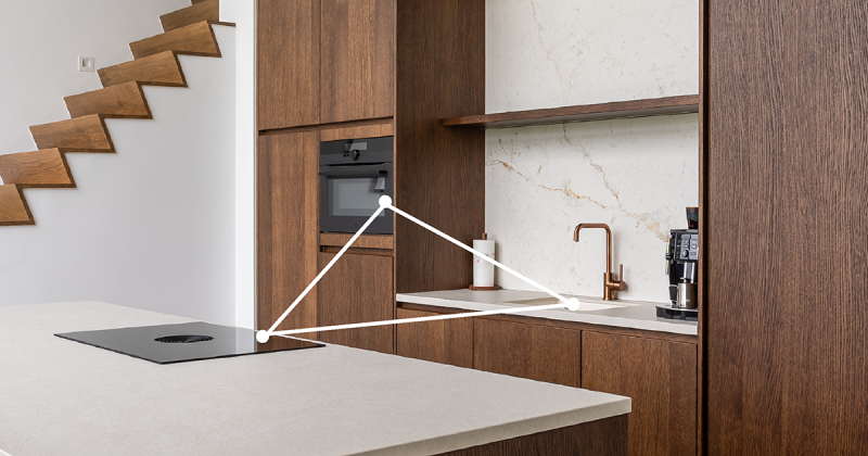 Avez-vous déjà intégré le triangle d’activité dans votre cuisine ?