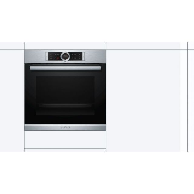 BOSCH HBG655BS1 multifunctionele oven - 60cm