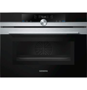 SIEMENS CM633GBS1 multifunctionele oven met microgolfoven - 45cm