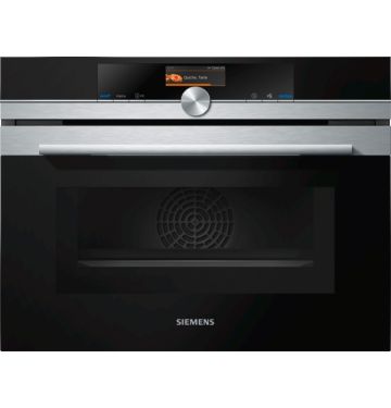 SIEMENS CM636GBS1 multifunctionele oven met microgolfoven - 45cm