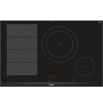 SIEMENS EX875LEC1E table de cuisson à induction - 80cm
